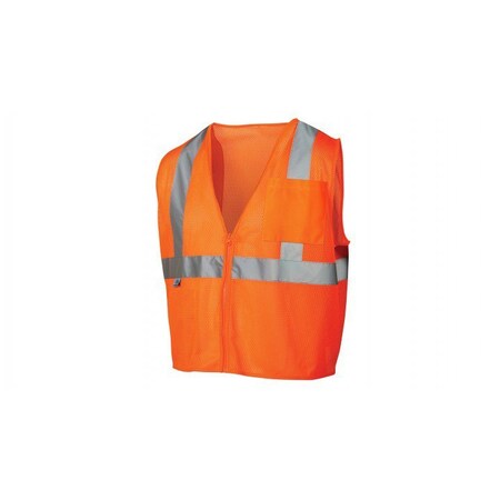Pyramex - Safety Vest - Hi-Vis Orange - Size 5X Large RVZ2120X5
